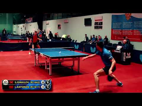 3.ISMAILOV - KATSMAN RUSSIAN Championship table tennis настольный теннис