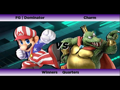 Flynn's Arcade 048 Winners Quarters - FG | Dominator (Mario) Vs. Charm (King K. Rool) SSBU Ultimate
