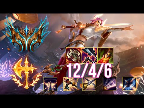 TOP 1 CHALLENGER Guides How to Play Fiora TOP & Carry + Best Build/Runes Season 12