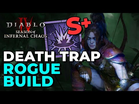 RANK #1 BEST Diablo 4 Rogue Endgame Build - DEATH TRAP | Diablo 4 Season 10 ft M1PY