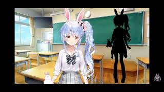 ぺこちゃんの新衣装、制服や特攻服も可愛すぎた(￣□￣;)!!最高#兎田ぺこら新衣装#ホロライブ #兎田ぺこら切り抜き 