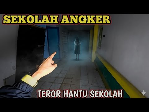 SEKOLAH ANGKER || PERKERJA DI TEROR HANTU