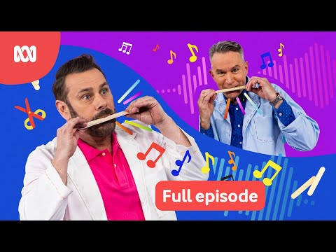 Tự làm kèn Harmonica của bạn! | Play School: Khoa học (Make your own harmonica! | Play School: Science Time)