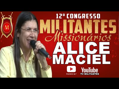 Militantes 2020 - CANTORA ALICE MACIEL