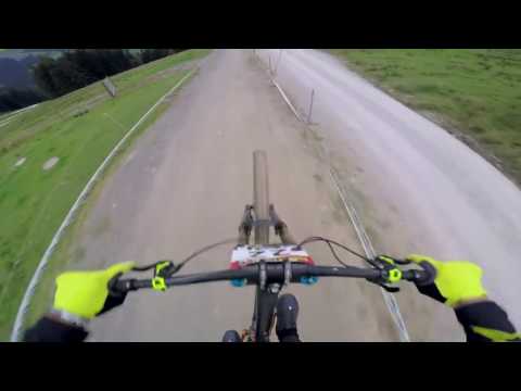 European Downhill Cup Leogang 2016   Course Preview Fabio Wibmer