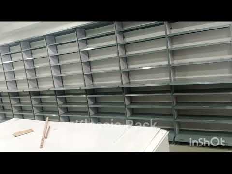 Wall mounted medical shop rack, for pharmacy