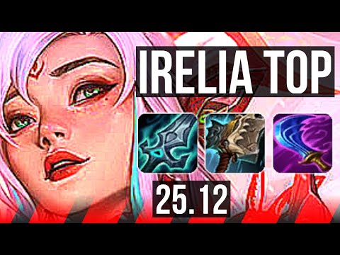 IRELIA vs JAYCE (TOP) | 8 solo kills, Dominating | KR Challenger | 25.12