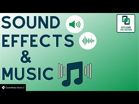 Game Maker Studio 2.3 - How To Add Sound Effects And Music