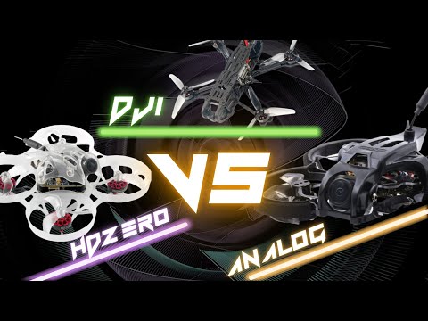 200mW VTX Challenge | Analog vs HDZero vs DJI