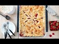 Double Berry Slab Pie
