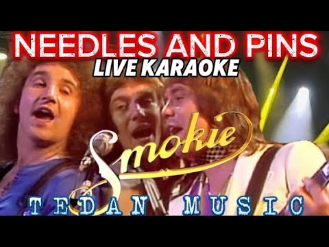 NEEDLES AND PINS Live karaoke by Smokie with back up vocals