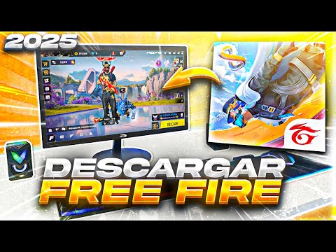 COMO DESCARGAR Y CONFIGURAR FREE FIRE PARA PC EN 2025 ✅ EMULADOR GAMA BAJA 2025