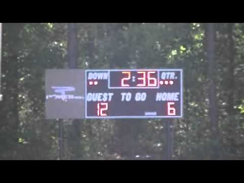 Aeron Gresham 99 yard touchdown