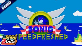 Sonic Speedfreshed (SAGE '25 Demo) ✪ Walkthrough (1080p/60fps)
