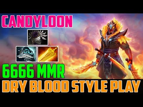 CandyLoon Ember Spirit | Dry blood style play | Rampage | Ranked Match Dota 2 Gameplay