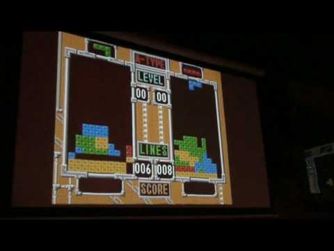 Denver Tetris League - Feb '09 - Game 17 - Kyra vs. Lenny