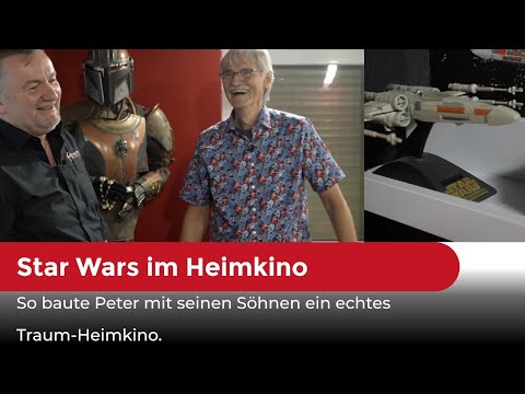 Star Wars im Heimkino: So baute Peter mit seinen Söhnen ein echtes Traum-Heimkino.