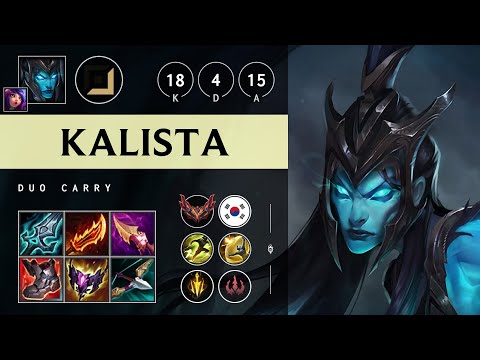 Kalista ADC vs Caitlyn - KR Grandmaster Patch 25.17