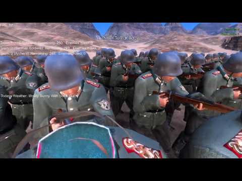 250 US Soldiers vs. 250 German Soldiers vs 250 Archers - Ultimate Epic Battle Simulation