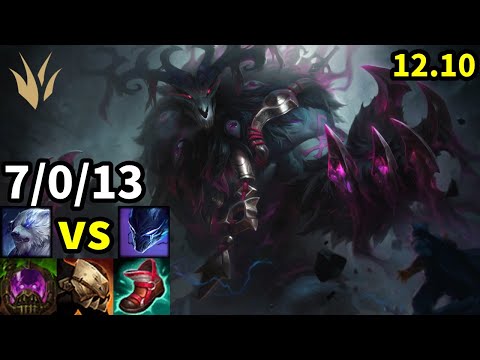 Volibear Jungle vs Nocturne - KR Challenger | Patch 12.10