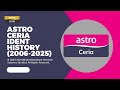 Astro Ceria Ident Bumper History 2006 2025