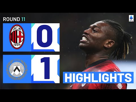 Resumen de Milan vs Udinese Matchday 11