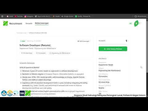 Aplikasi e-recruitment