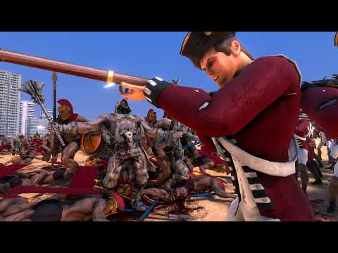 1776 Red Coats vs. 20,000 Romans, Spartans, Persians & Wildmen Ultimate Epic Battle Simulator  UEBS