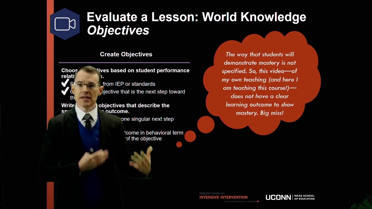 Explicit Instruction Course Module 8: Part 1