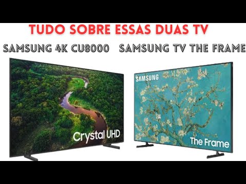 ✅ Smart TV Samsung Crystal UHD 4K CU8000 VS Smart TV QLED 4K UHD Samsung QN50LS03B - The Frame