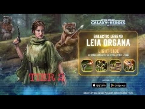 GL Leia TIER 2 Unlock Event - 100% Win / 100% No Stress - SWGOH