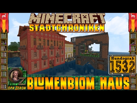 Minecraft Stadtchroniken [#1532] Blumenbiom Haus [HD+Deutsch]