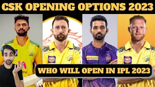 CSK Opener with Ruturaj Gaikwad in IPL 2023 | Ben Stokes or Devon Conway ? CSK Squad Review IPL 2023
