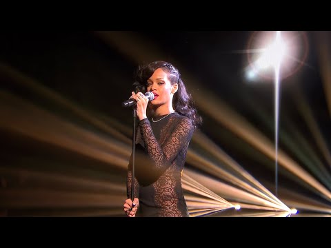 Rihanna - Diamonds, Stay & We Found Love (Live on The X Factor UK) 4K