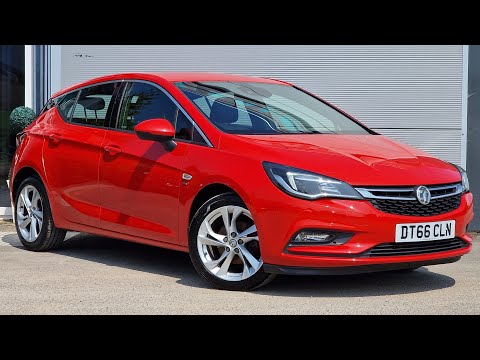 2016/66 Vauxhall Astra 1.4i Turbo SRi Nav Euro 6 5dr for sale at A.T Car Sales- Corby