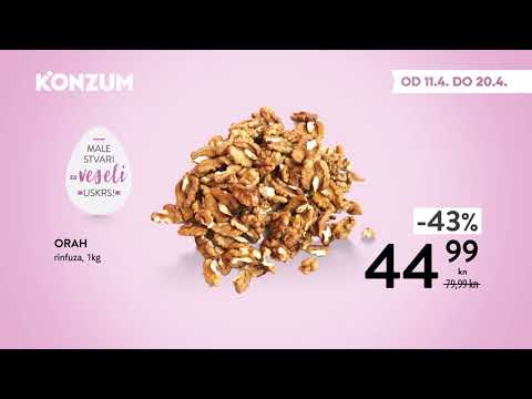 Konzum kolači: 11.4. – 20.4.