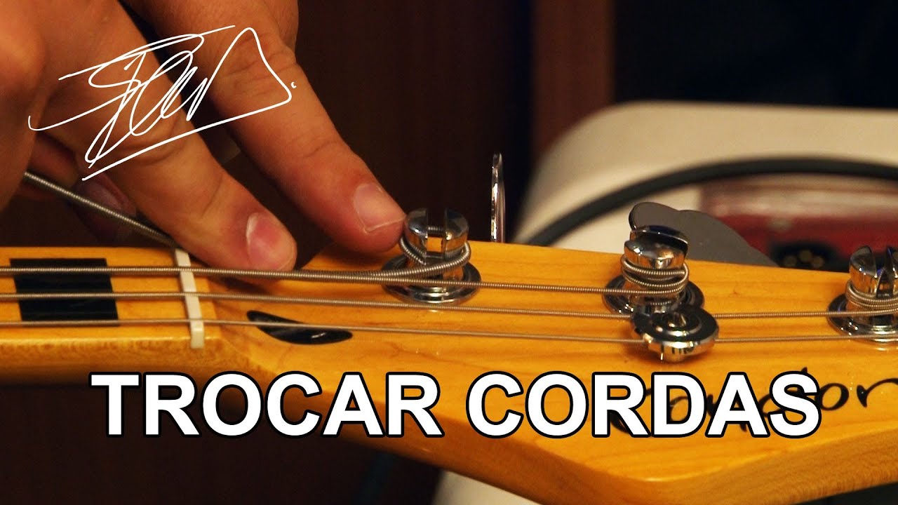 Como trocar as cordas do baixo -  Felipe Andreoli