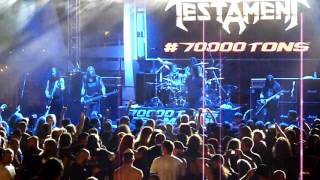 Testament - Stronghold live @ 70000 tons of metal 2017