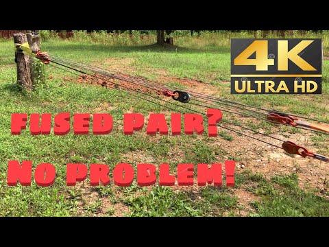 #10 Pulling Fused Stumps With Snatch Block Pulleys 14:1 Mechanical Advantage [4K 60FPS]