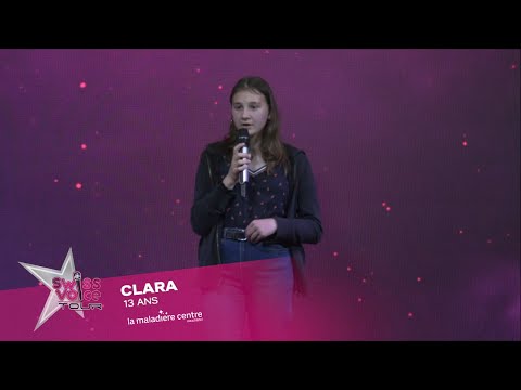 Clara 13 ans - Swiss Voice Tour 2022, La Maladière centre, Neuchâtel