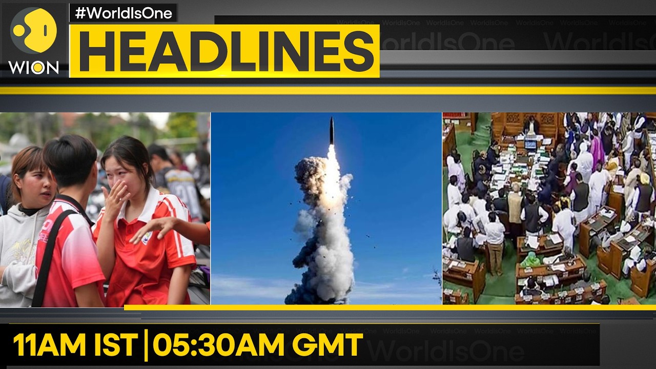Four Dead In Thailand School Shooting | Pacific Nations Fail To Condemn China Missile Test | WION
