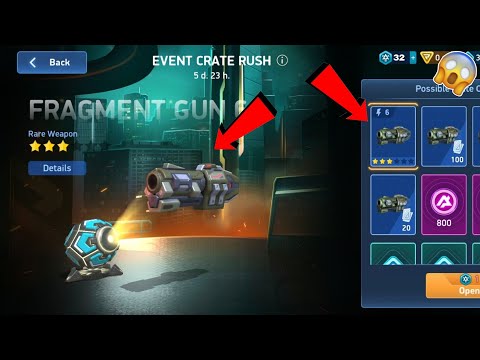 New Weapon Fragment Gun 6| New Best Weapon| Mech Arena New Update