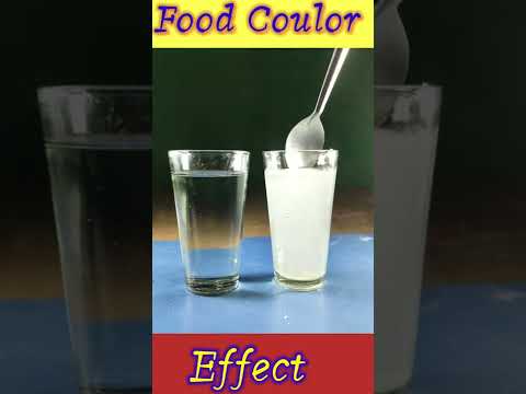 Food Colour #shorts #experiment #youtubeshorts