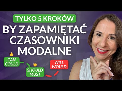 Prosty sposób na czasowniki modalne w angielskim - can, could, must, may i więcej! | Angielski z Kat