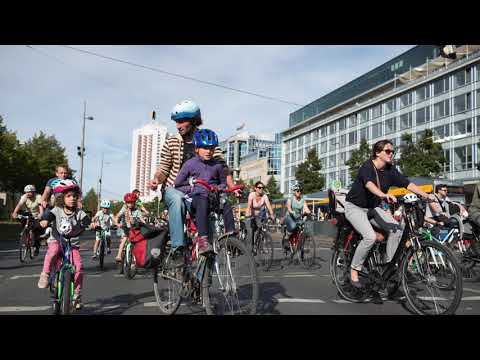 Die goldene Mitte - Kidical Mass Aktionswochenende 2020