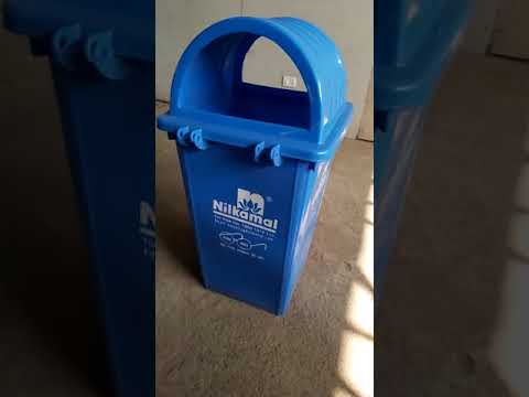 NILKAML Plastic Dustbin 100 LTRS