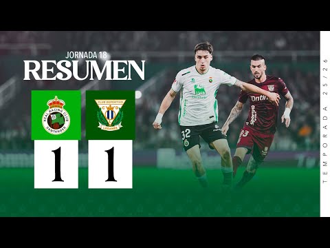 RESUMEN | Real Racing Club 1-1 CD Leganés | Jornada 18 LaLiga Hypermotion 25/26