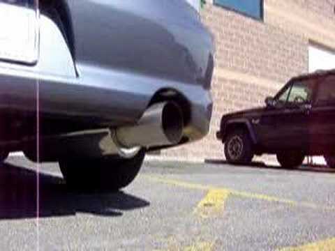 RallySport Direct TurboXS Exhaust on Evolution MR