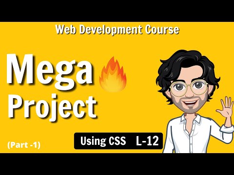 Adding CSS to Mega Project