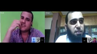 صورة مناظرة الإسلام والإلحاد ودلائل النبوة بين: هيثم طلعت وأحمد حرقان وعجز حرقان عن نقد دليل واحد